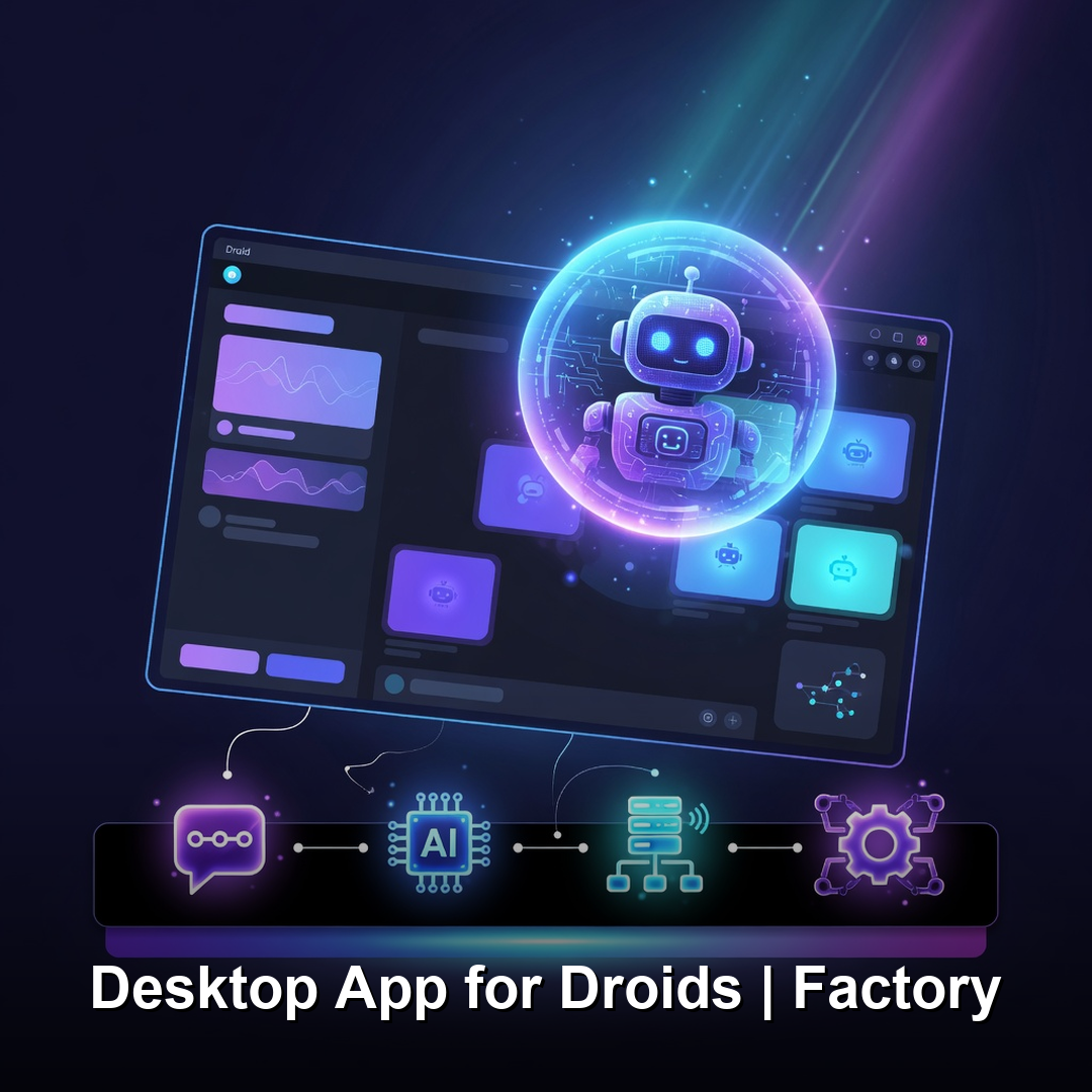Desktop App for Droids | Factory