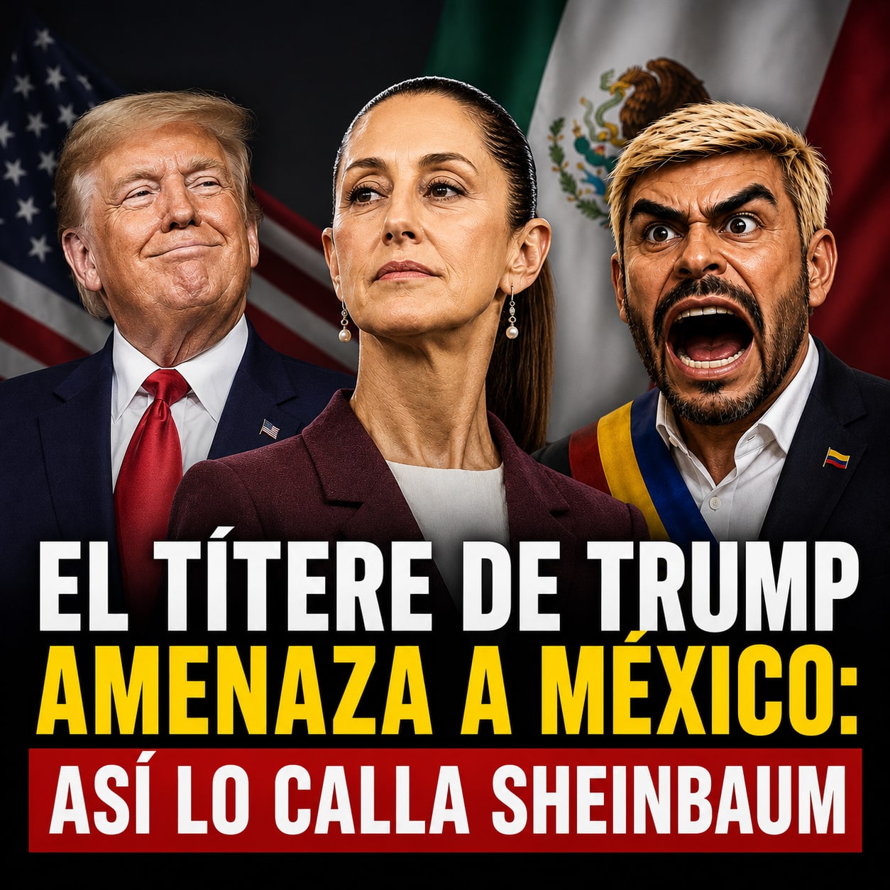 SHEINBAUM destruye con 8 palabras al nuevo aliado de TRUMP que amenaza a México