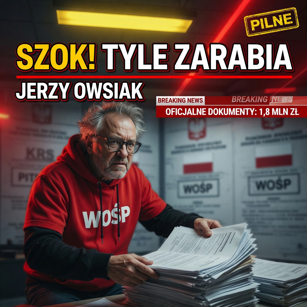 Tyle zarabia Jerzy Owsiak. W oficjalnych dokumentach widnieje konkretna kwota