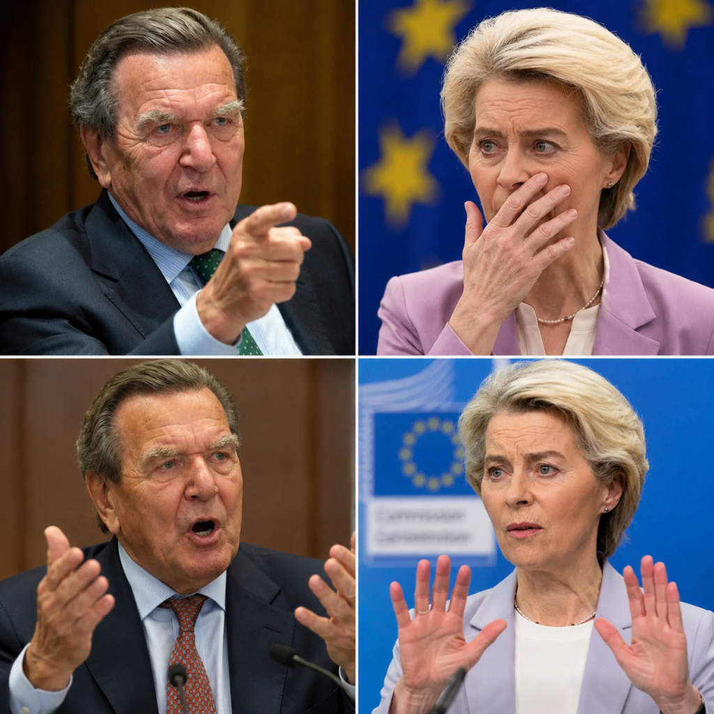 Schröder megszólalt Von der Leyenről – súlyos állítások keringenek Brüsszelben